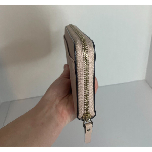Kate Spade Pink Full Zip Around Wallet - Picture 6 of 7